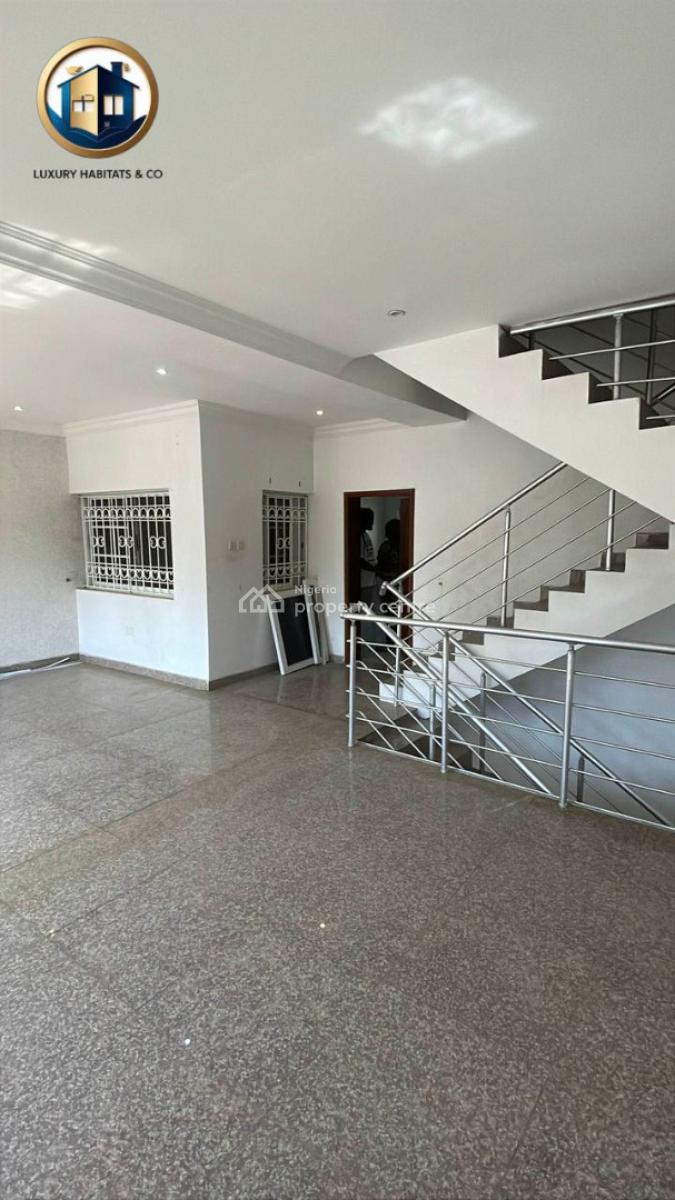 Very Spacious 4 Bedroom Terrace with a Room Bq, Alpha Beach New Road, Lekki, Lagos, Terraced Duplex for Rent