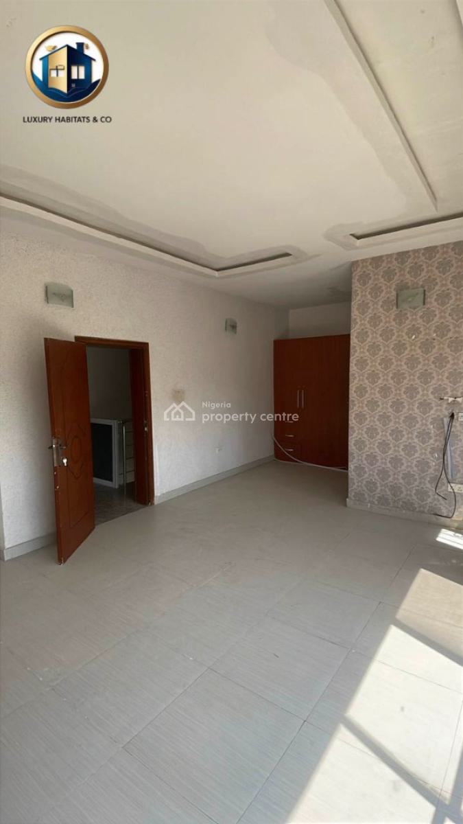 Very Spacious 4 Bedroom Terrace with a Room Bq, Alpha Beach New Road, Lekki, Lagos, Terraced Duplex for Rent