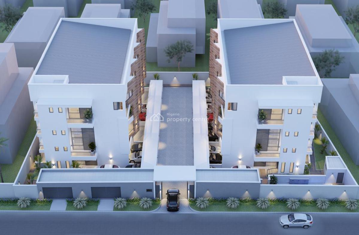 4-bedroom Terrace Duplex with Bq, Osapa, Lekki, Lagos, Terraced Duplex for Sale