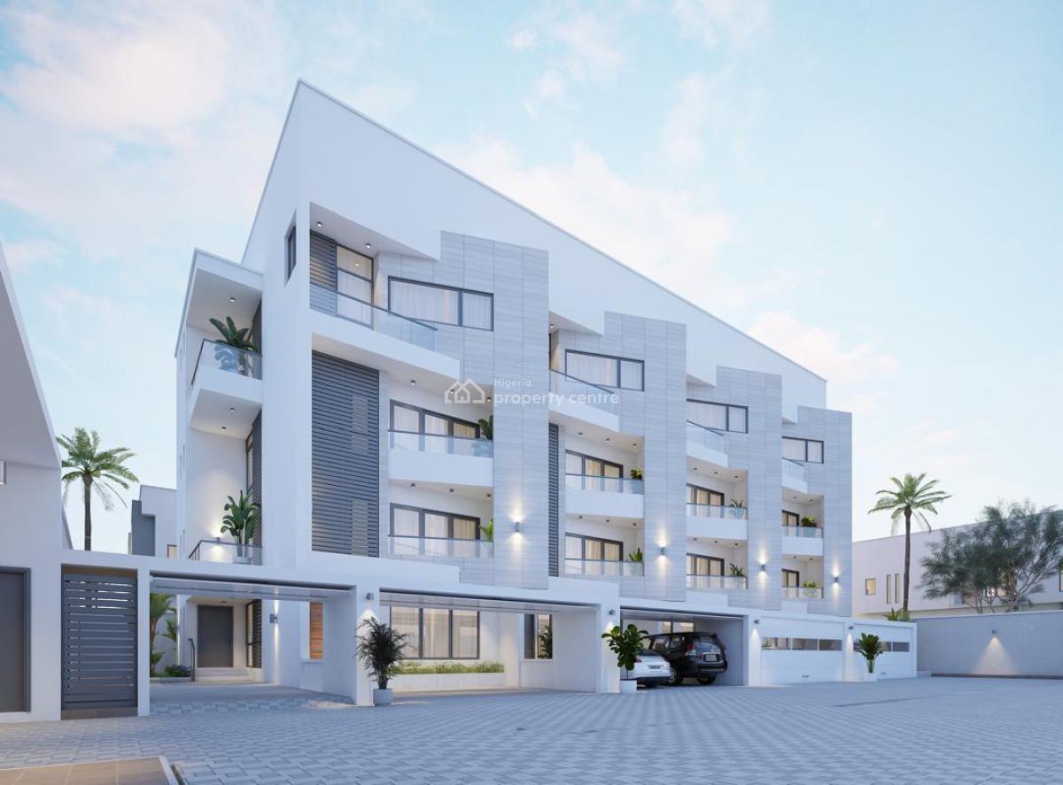 4-bedroom Terrace Duplex with Bq, Osapa, Lekki, Lagos, Terraced Duplex for Sale