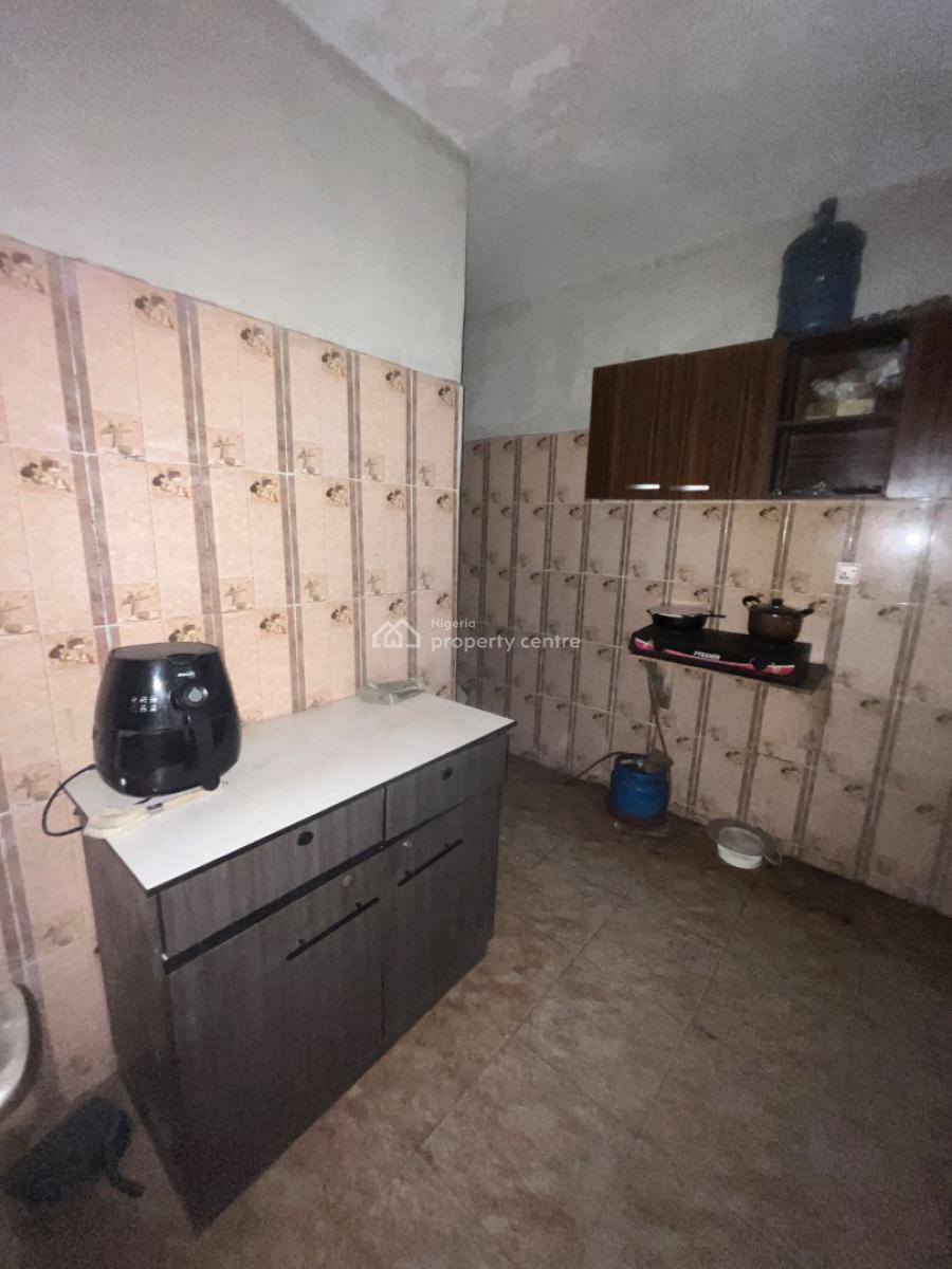 Nice Shared Apartment Downstairs, Mobil Road Ilaje, Ajah, Lagos, Self Contain (single Rooms) for Rent