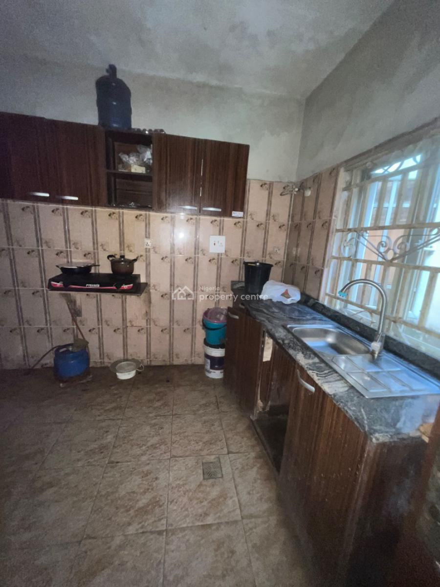 Nice Shared Apartment Downstairs, Mobil Road Ilaje, Ajah, Lagos, Self Contain (single Rooms) for Rent