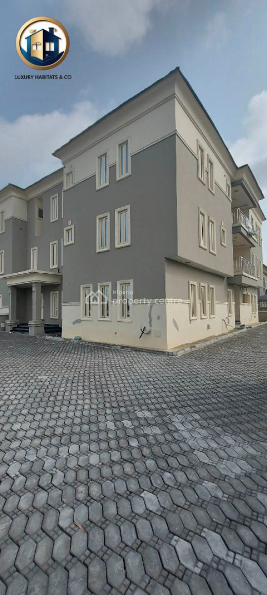 Spacious 5 Bedroom Terrace Duplex in a Well-organized Estate, Royal Garden Estate, Ajah, Lagos, Terraced Duplex for Sale
