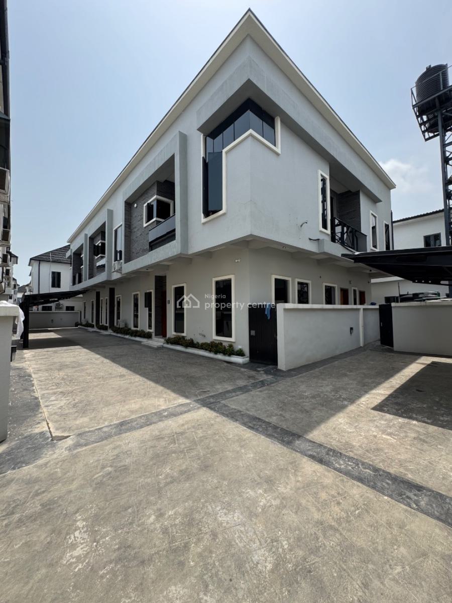 4bed Terraced Duplex  Bq  Car Port, Lekki, Lagos, Terraced Duplex for Rent