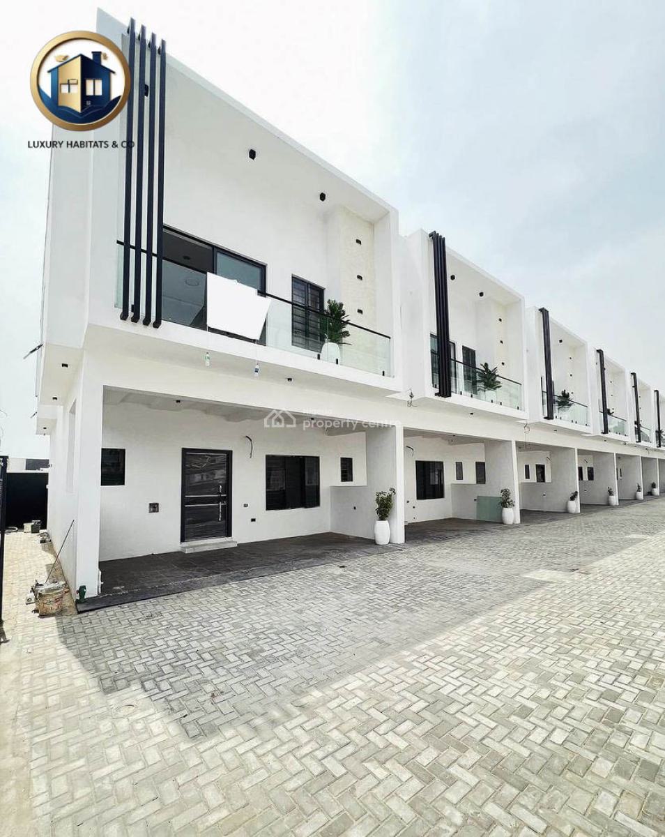 Brand New 4 Bedroom Terrace Duplex, Lekky County Homes, Ikota, Lekki, Lagos, Terraced Duplex for Sale