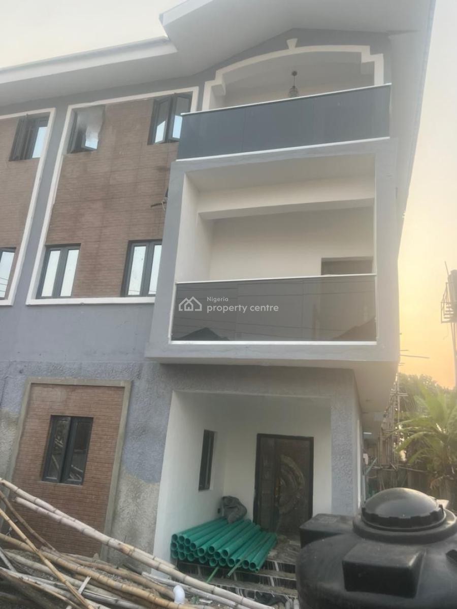 4 Bedroom Semi-detached Duplex with Bq, Chevron, Lekki, Lagos, Semi-detached Duplex for Rent