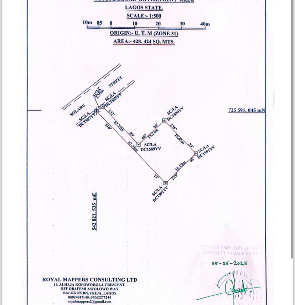 Bareland, Soluyi, Gbagada, Lagos, Mixed-use Land for Sale