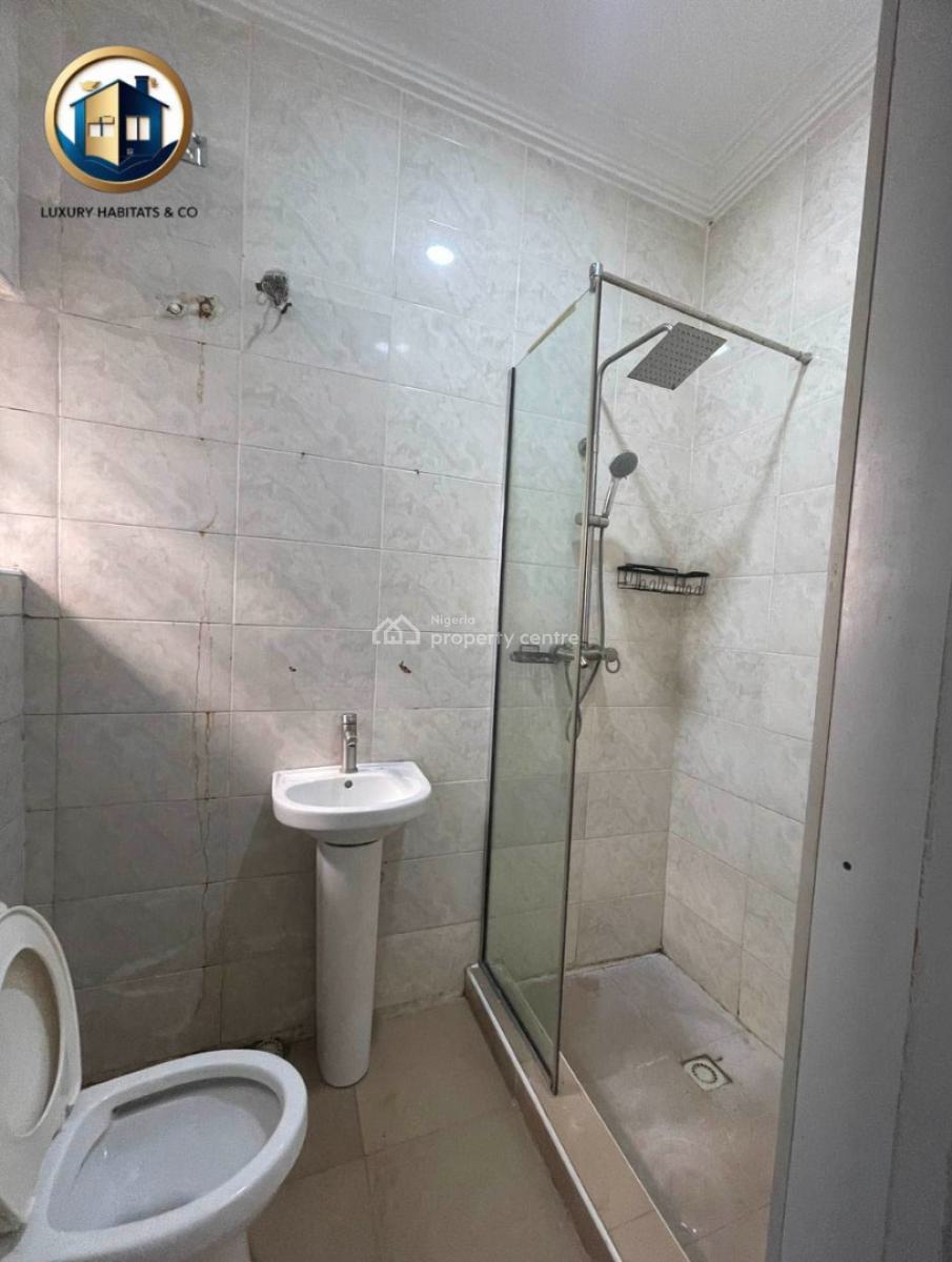 Serviced 3 Bedroom Flat with a Pool, Gym, Bq & 24 Hours Electricity, Conservation Road, Lekki, Lagos, Flat / Apartment for Rent