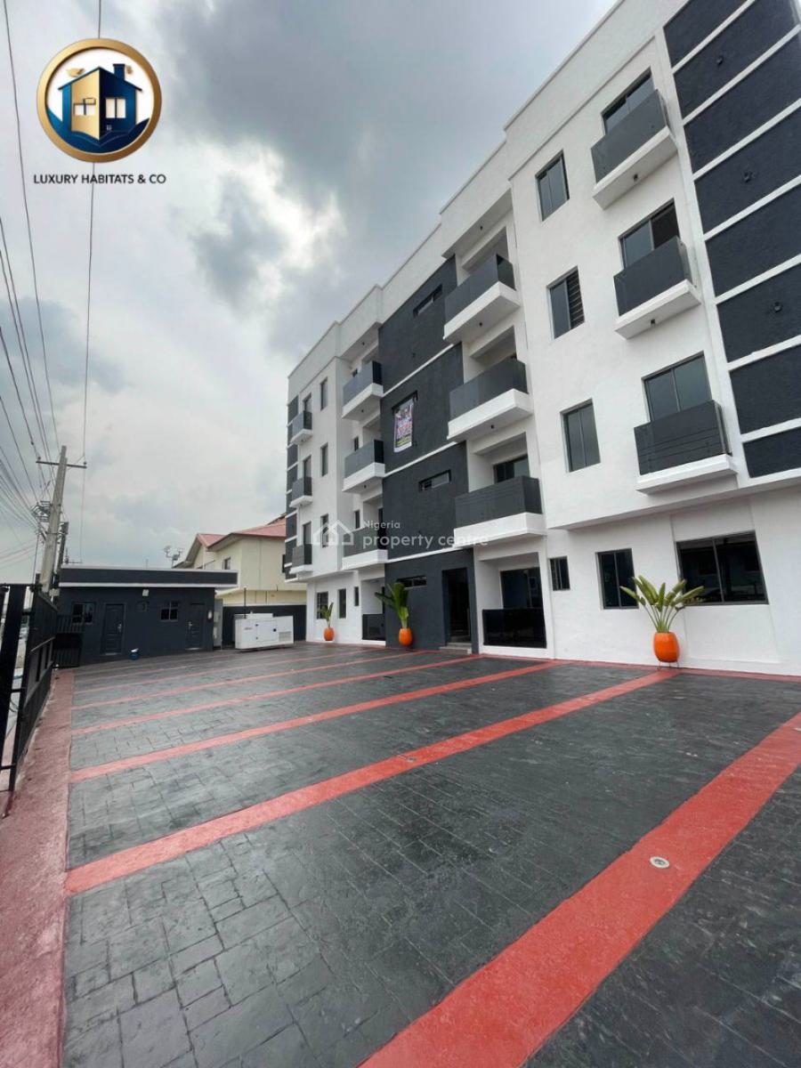 Fully Serviced 3 Bedroom Flat with a Room Bq, Lekki Phase 1, Lekki, Lagos, Flat / Apartment for Rent