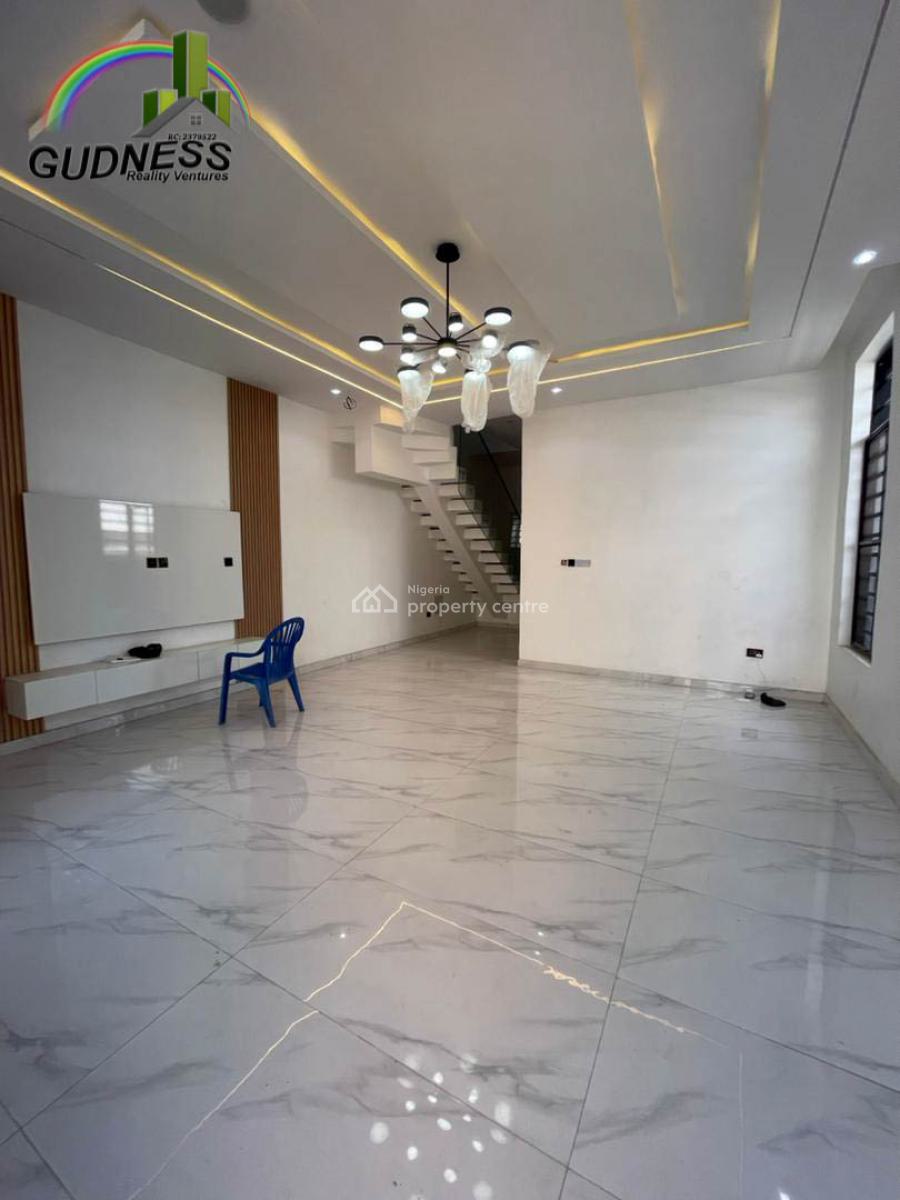 4 Bedroom Semi Detached Duplex with Solar Inverter, Ikota, Lekki, Lagos, House for Rent