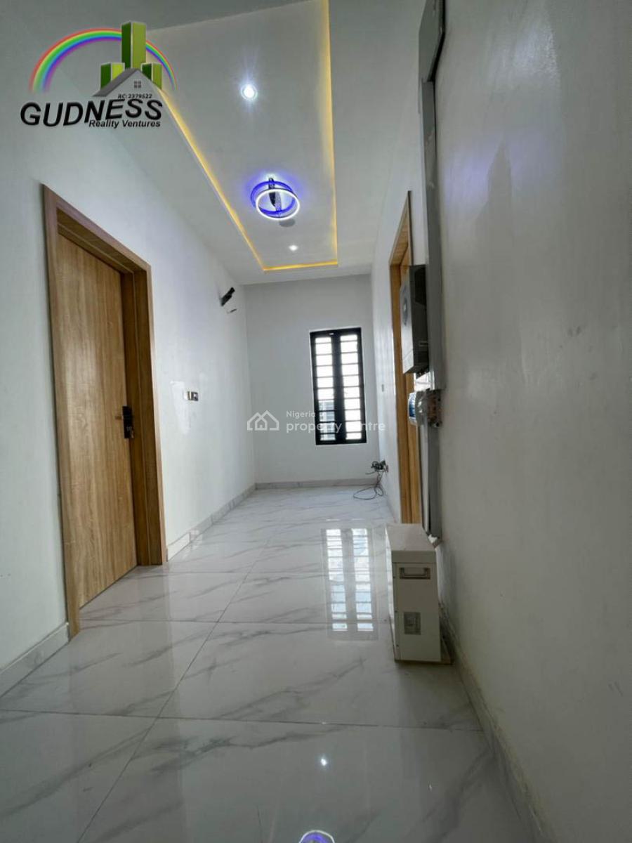 4 Bedroom Semi Detached Duplex with Solar Inverter, Ikota, Lekki, Lagos, House for Rent