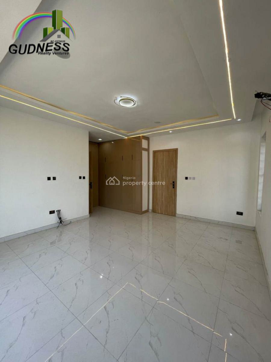 4 Bedroom Semi Detached Duplex with Solar Inverter, Ikota, Lekki, Lagos, House for Rent