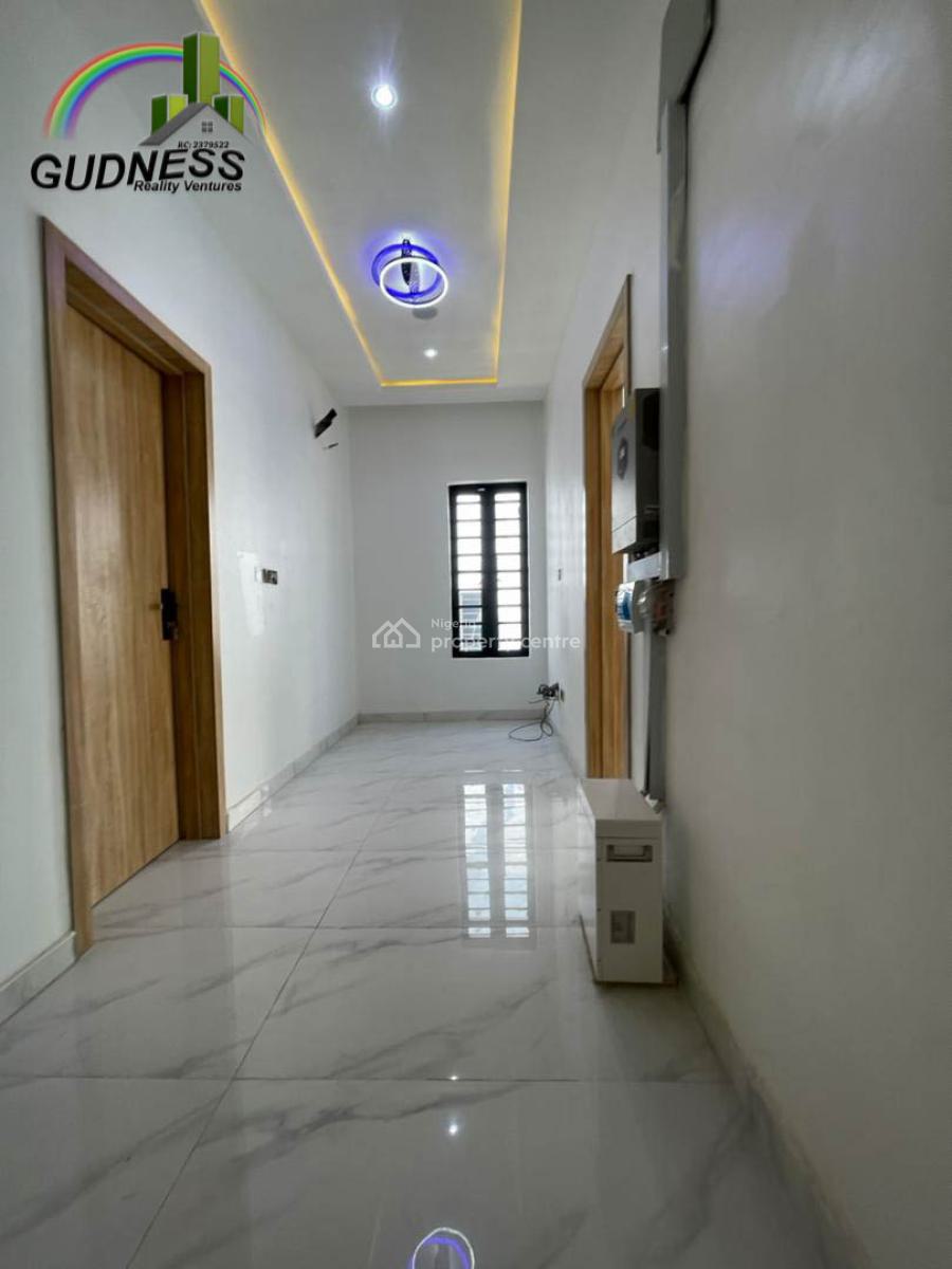 4 Bedroom Semi Detached Duplex with Solar Inverter, Ikota, Lekki, Lagos, House for Rent