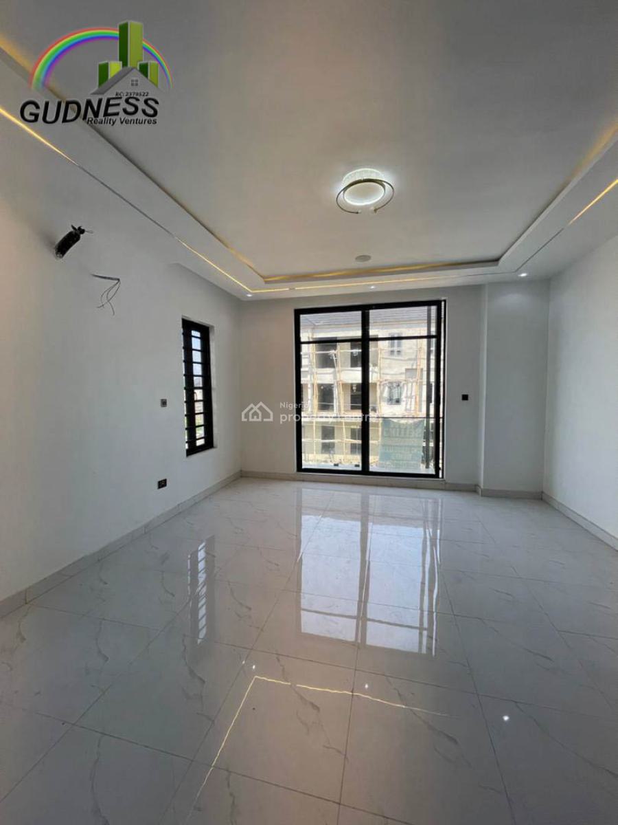 4 Bedroom Semi Detached Duplex with Solar Inverter, Ikota, Lekki, Lagos, House for Rent