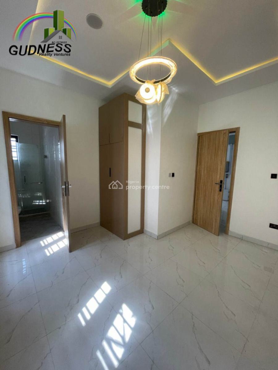 4 Bedroom Semi Detached Duplex with Solar Inverter, Ikota, Lekki, Lagos, House for Rent