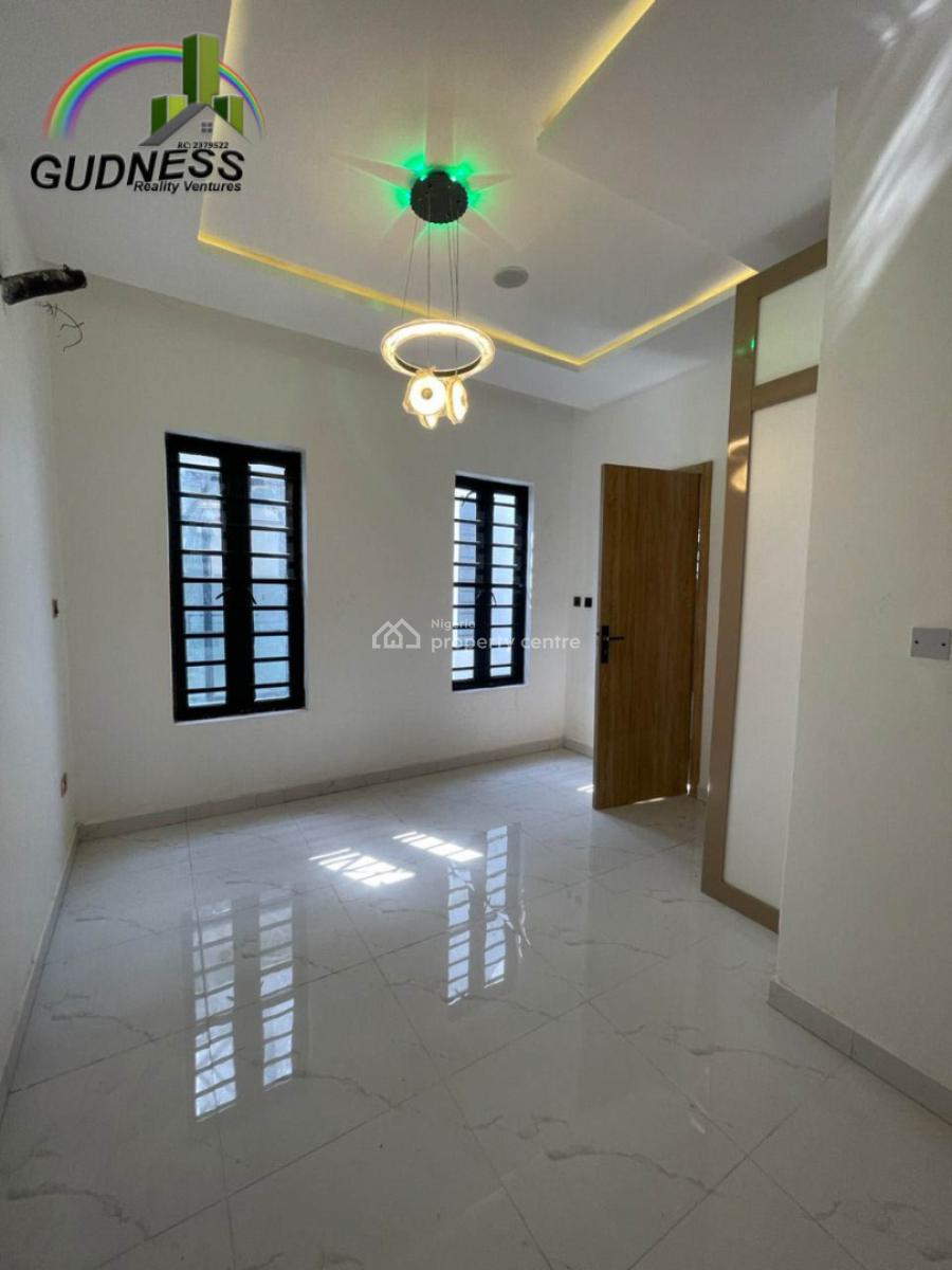 4 Bedroom Semi Detached Duplex with Solar Inverter, Ikota, Lekki, Lagos, House for Rent