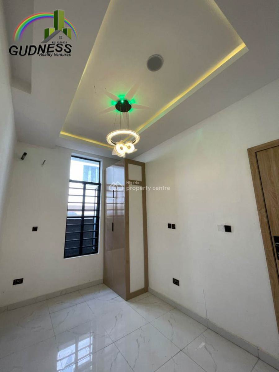 4 Bedroom Semi Detached Duplex with Solar Inverter, Ikota, Lekki, Lagos, House for Rent