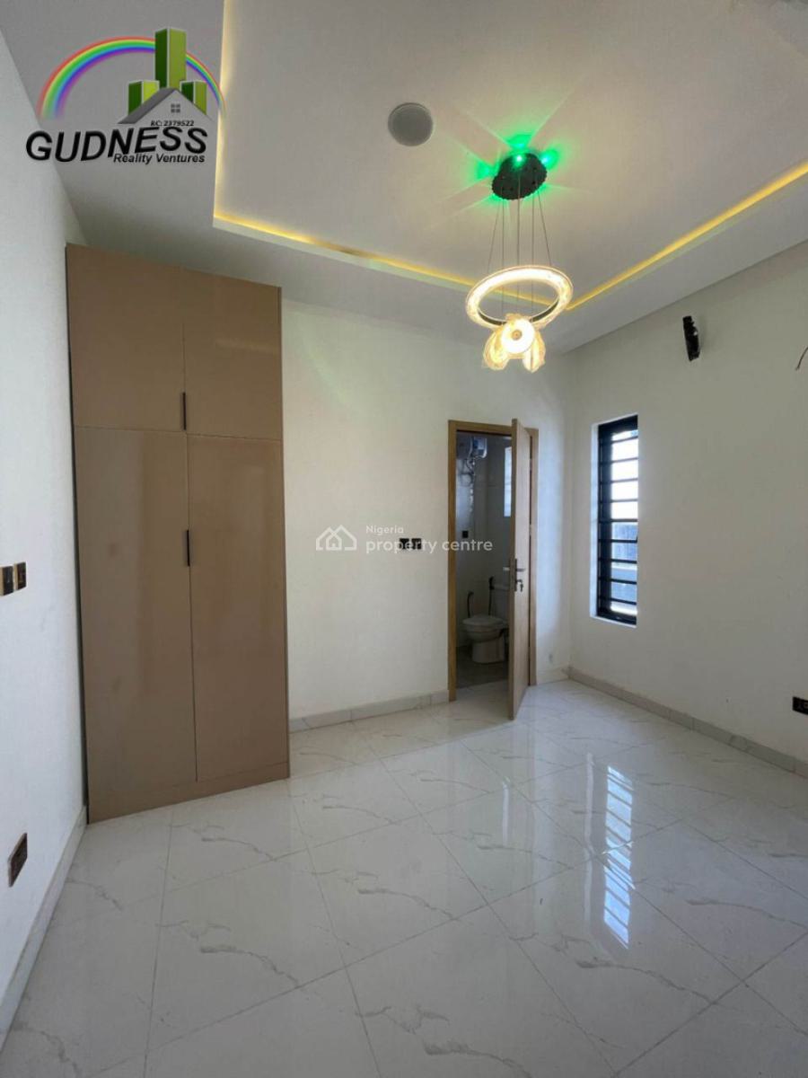 4 Bedroom Semi Detached Duplex with Solar Inverter, Ikota, Lekki, Lagos, House for Rent