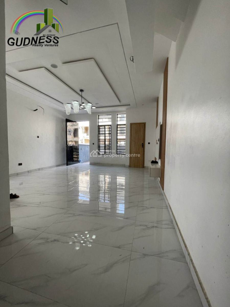 4 Bedroom Semi Detached Duplex with Solar Inverter, Ikota, Lekki, Lagos, House for Rent