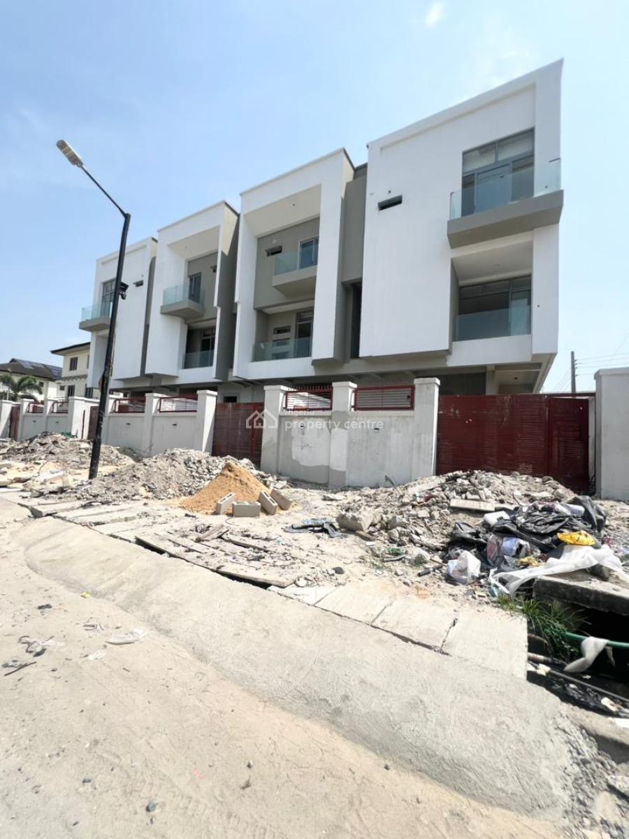 Elegant 4 Bedroom Terrace Duplex in a Secured Estate., Lekki Phase 1, Lekki, Lagos, Terraced Duplex for Sale