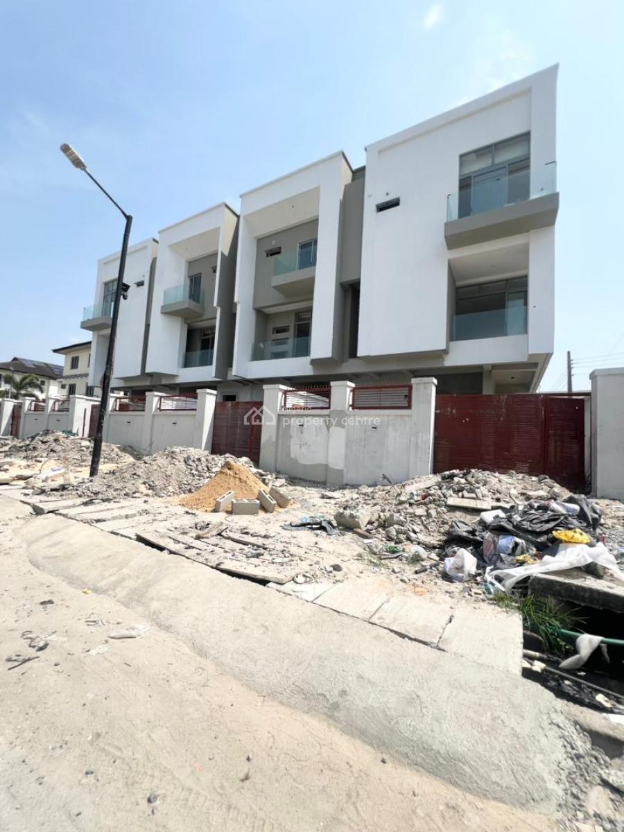 Elegant 4 Bedroom Terrace Duplex in a Secured Estate., Lekki Phase 1, Lekki, Lagos, Terraced Duplex for Sale