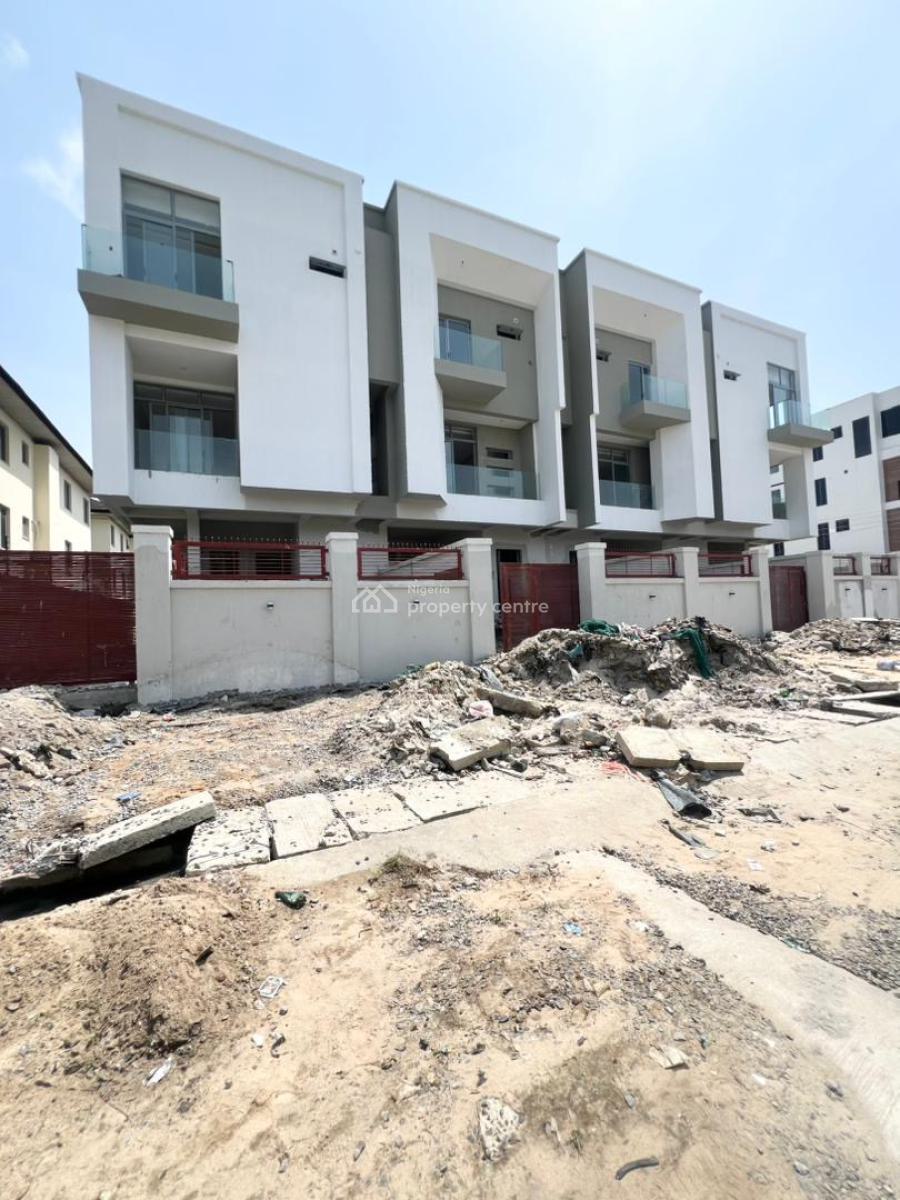 Elegant 4 Bedroom Terrace Duplex in a Secured Estate., Lekki Phase 1, Lekki, Lagos, Terraced Duplex for Sale