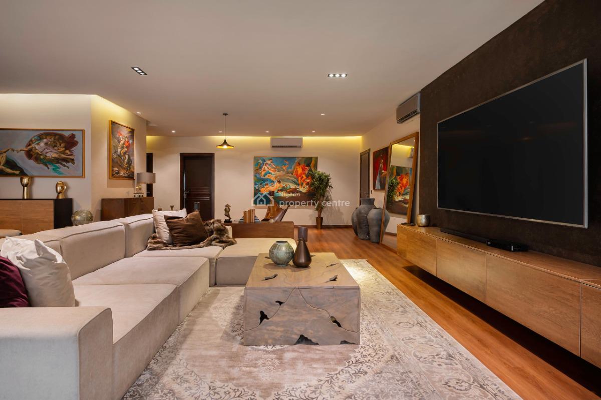 Luxury 2bed with Office Space Pool,gym and Many More, Gerald Road Ikoyi, Ikoyi, Lagos, Flat / Apartment Short Let