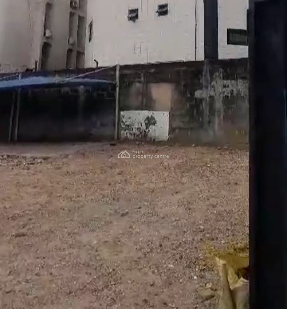 Fence & Gated Commercial Land on 572sqm, Slightly Off Allen, Allen, Ikeja, Lagos, Commercial Land for Sale