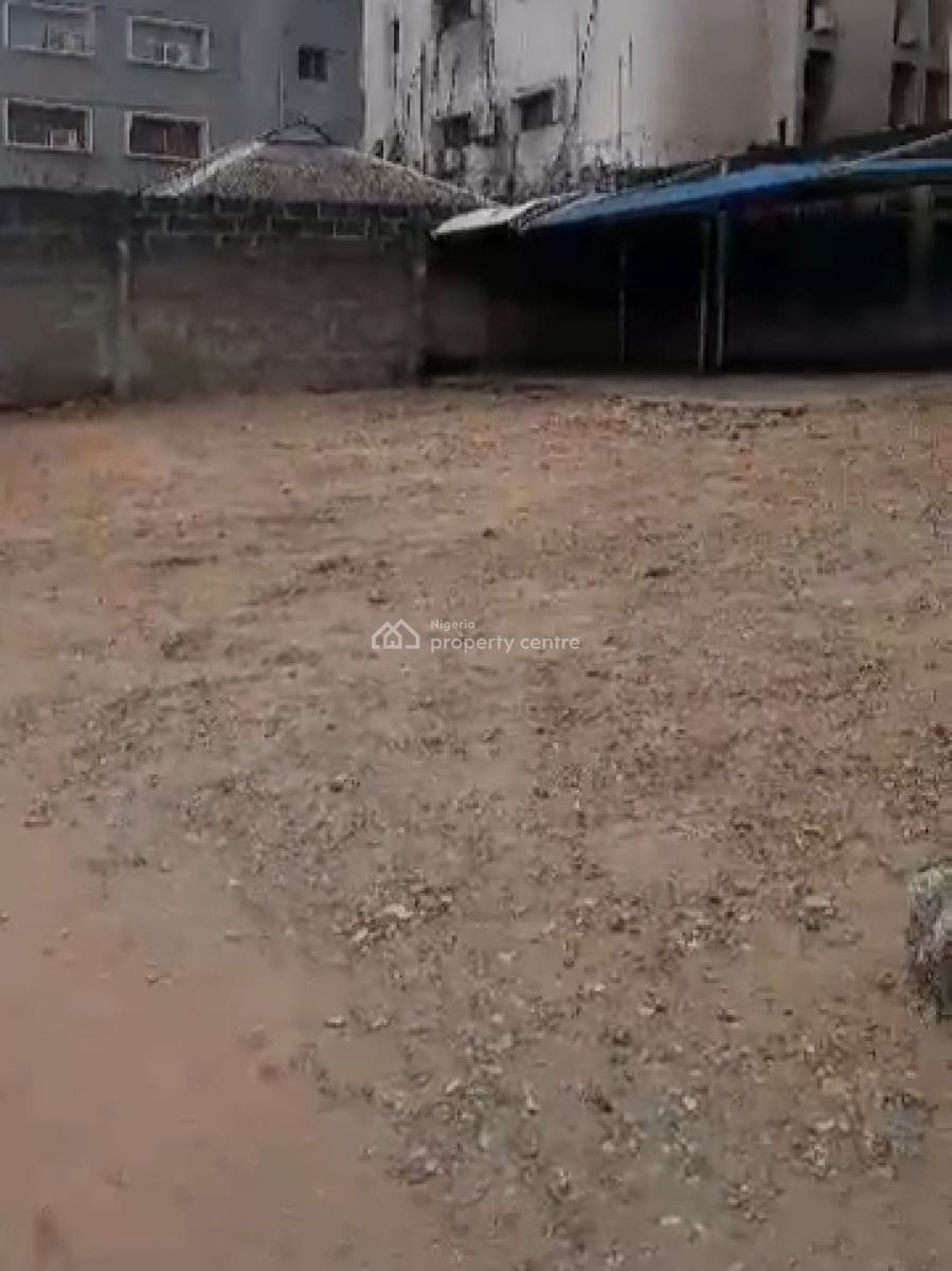 Fence & Gated Commercial Land on 572sqm, Slightly Off Allen, Allen, Ikeja, Lagos, Commercial Land for Sale