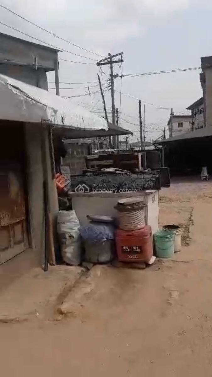 Fence & Gated Commercial Land on 572sqm, Slightly Off Allen, Allen, Ikeja, Lagos, Commercial Land for Sale