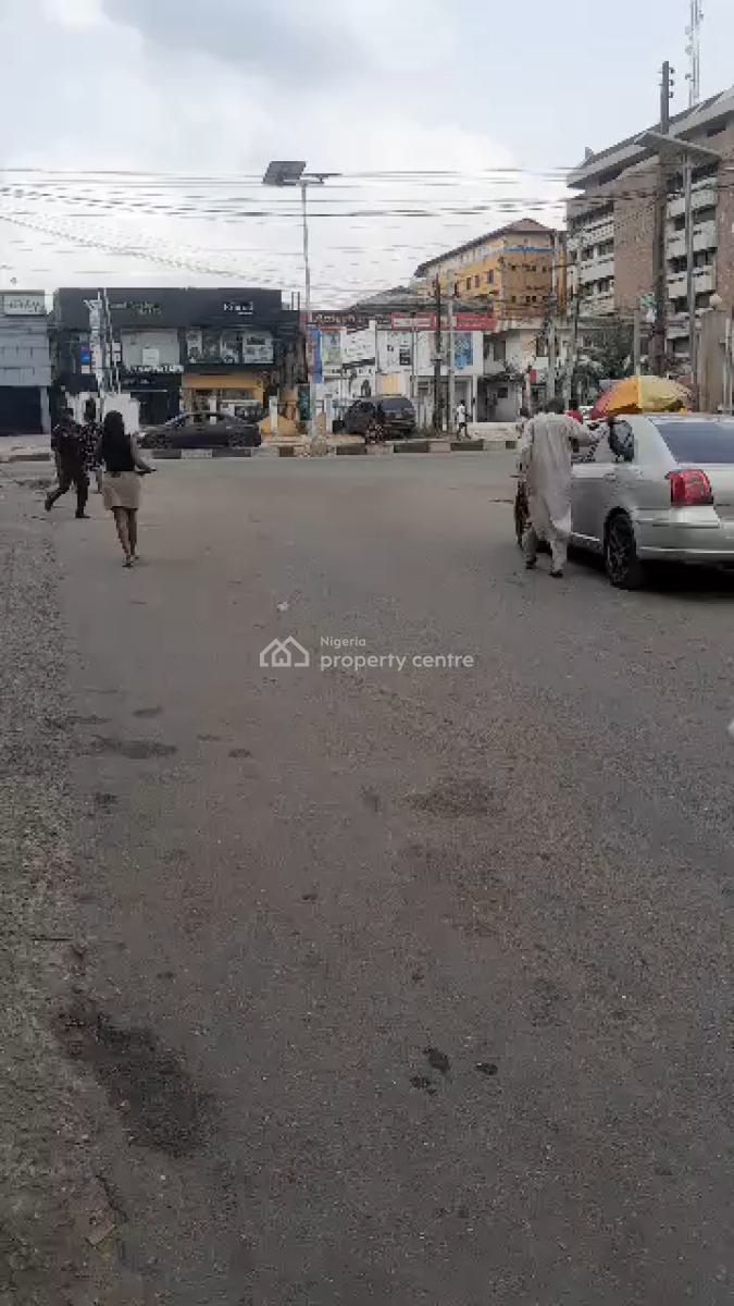 Fence & Gated Commercial Land on 572sqm, Slightly Off Allen, Allen, Ikeja, Lagos, Commercial Land for Sale