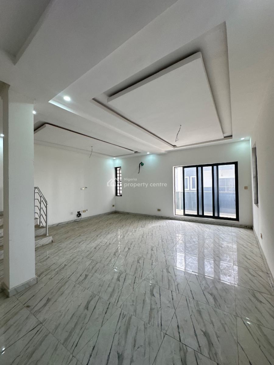 Modestly Built 4 Bedroom Terrace Duplex with Bq, Ikate, Lekki, Lagos, Terraced Duplex for Sale