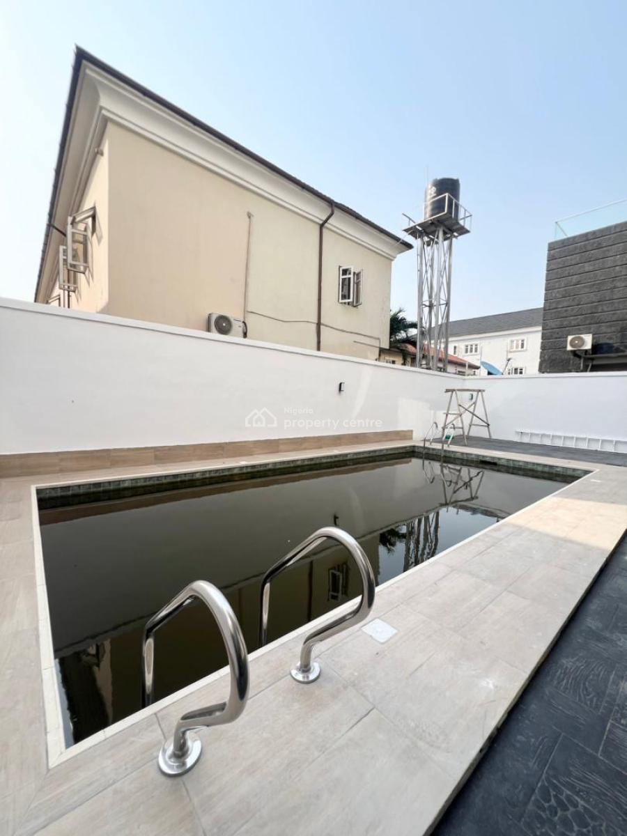 Elegant 5 Bedroom Fully Detached Duplex + Pool,& Bq, Lekki Phase 1, Lekki, Lagos, Detached Duplex for Sale