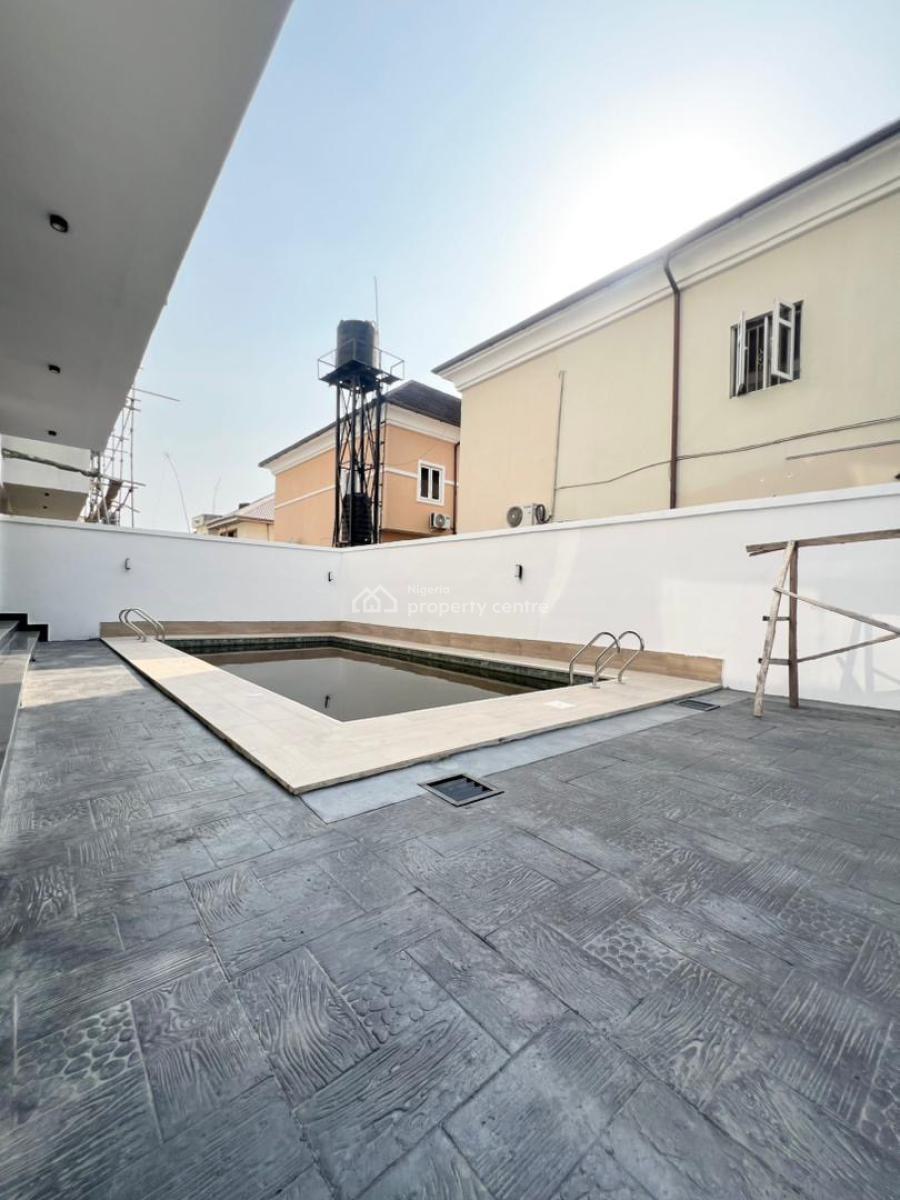 Elegant 5 Bedroom Fully Detached Duplex + Pool,& Bq, Lekki Phase 1, Lekki, Lagos, Detached Duplex for Sale