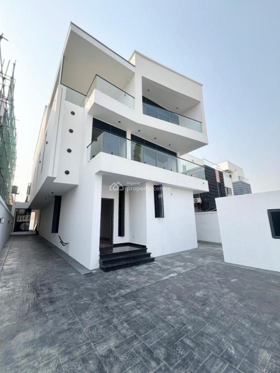 Elegant 5 Bedroom Fully Detached Duplex + Pool,& Bq, Lekki Phase 1, Lekki, Lagos, Detached Duplex for Sale