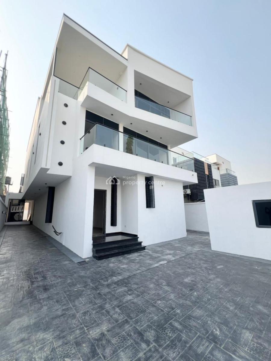 Elegant 5 Bedroom Fully Detached Duplex + Pool,& Bq, Lekki Phase 1, Lekki, Lagos, Detached Duplex for Sale