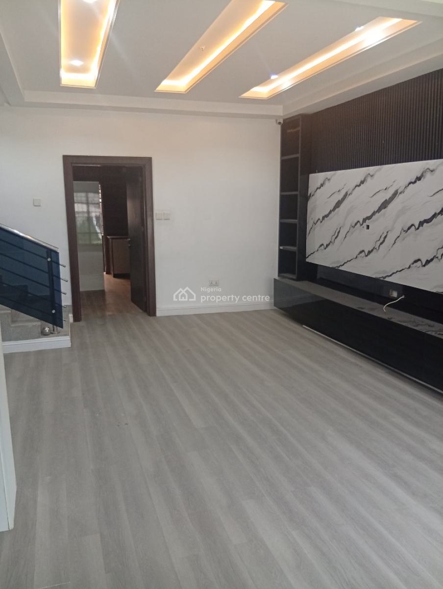 Clean 4 Bedroom Serviced with Air-conditioning in All Rooms with Bq, Gilmore, Jahi, Abuja, Terraced Duplex for Rent