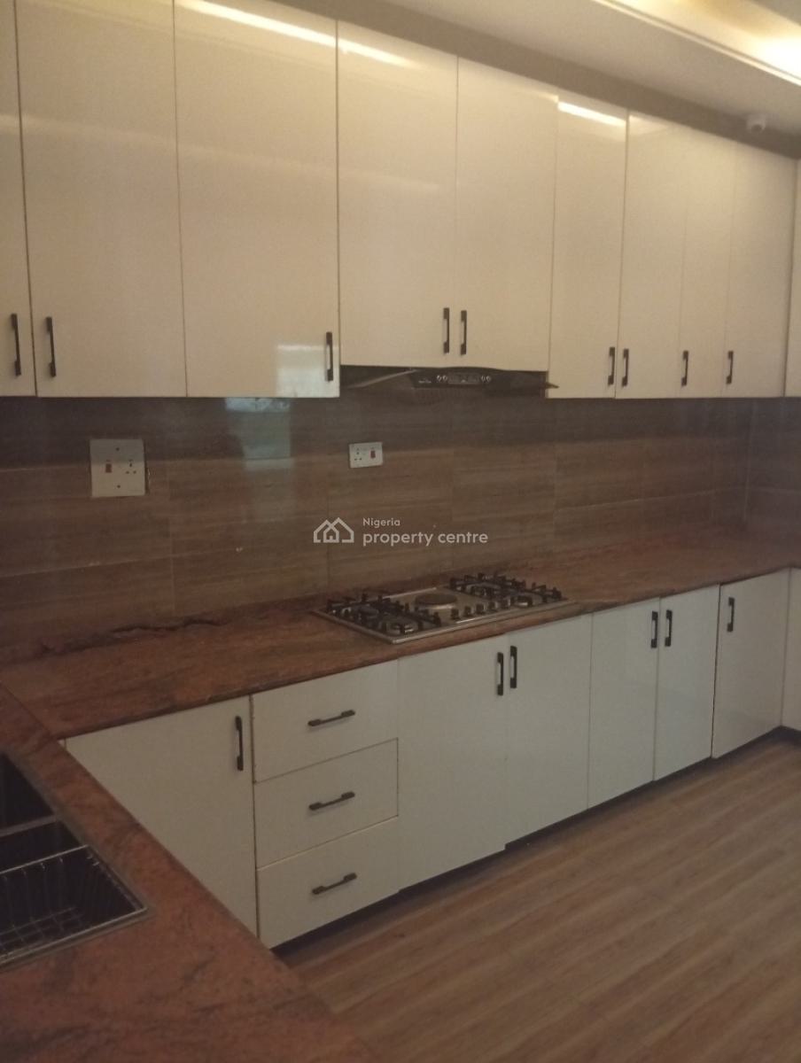 Clean 4 Bedroom Serviced with Air-conditioning in All Rooms with Bq, Gilmore, Jahi, Abuja, Terraced Duplex for Rent