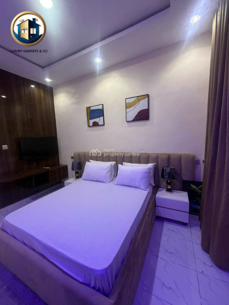 Fully Furnished 2 Bedroom Duplex with a 14kva Inverter, Chevron, Lekki, Lagos, Terraced Duplex for Rent