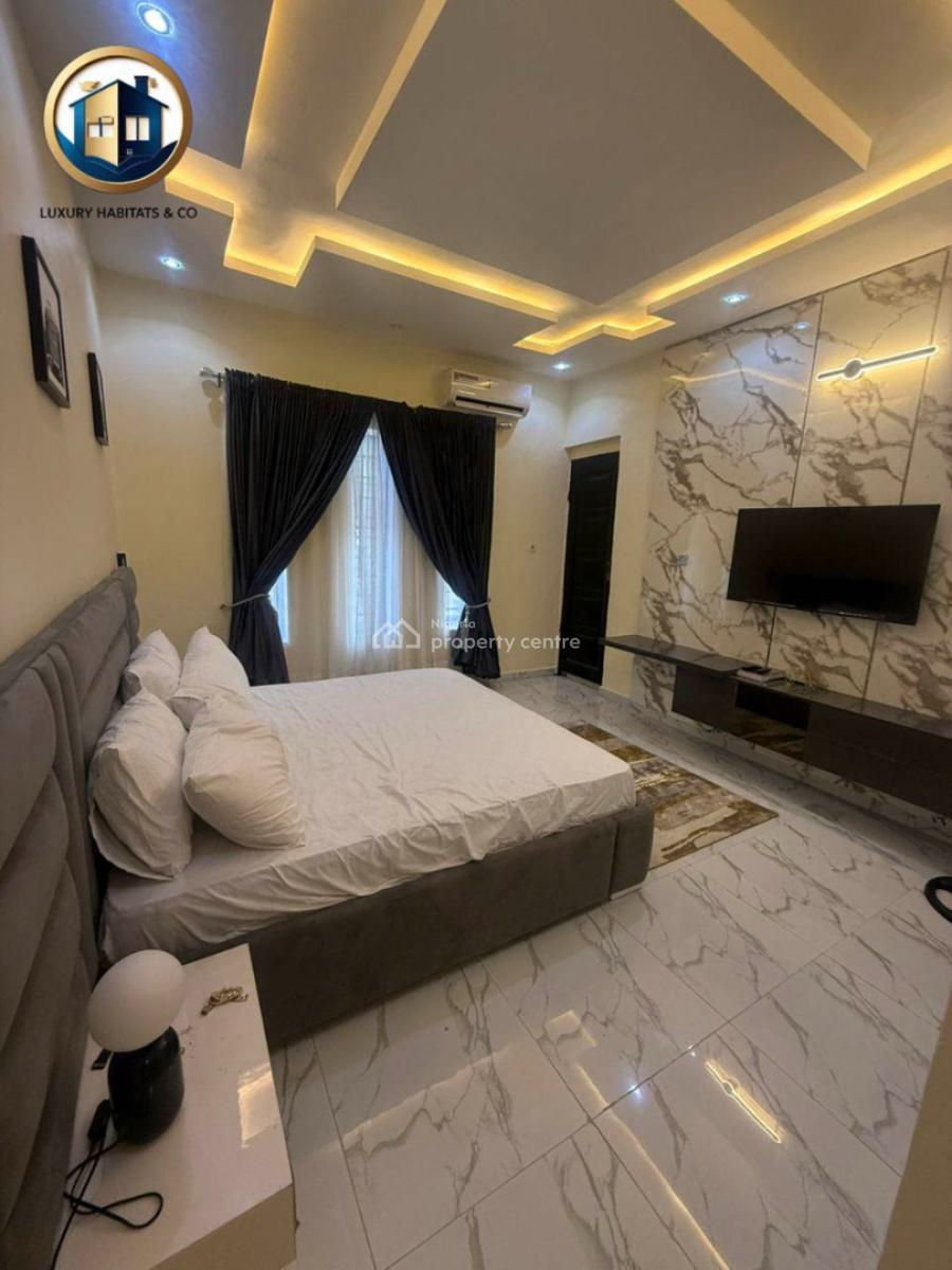 Fully Furnished 2 Bedroom Duplex with a 14kva Inverter, Chevron, Lekki, Lagos, Terraced Duplex for Rent