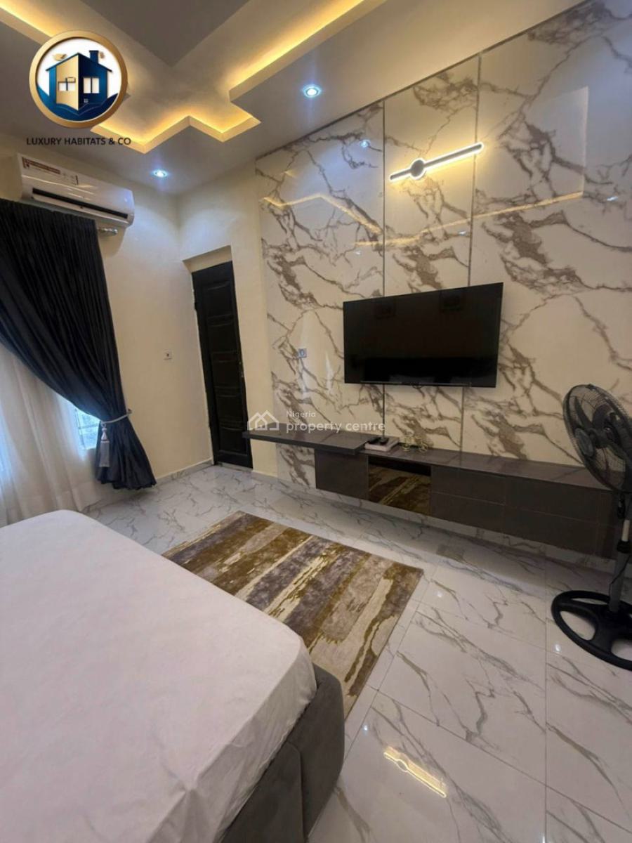 Fully Furnished 2 Bedroom Duplex with a 14kva Inverter, Chevron, Lekki, Lagos, Terraced Duplex for Rent