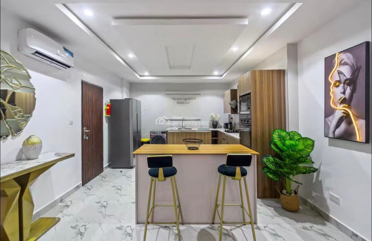 Furnished 2 Bedroom Apartment, Osapa, Lekki, Lagos, Flat / Apartment for Rent