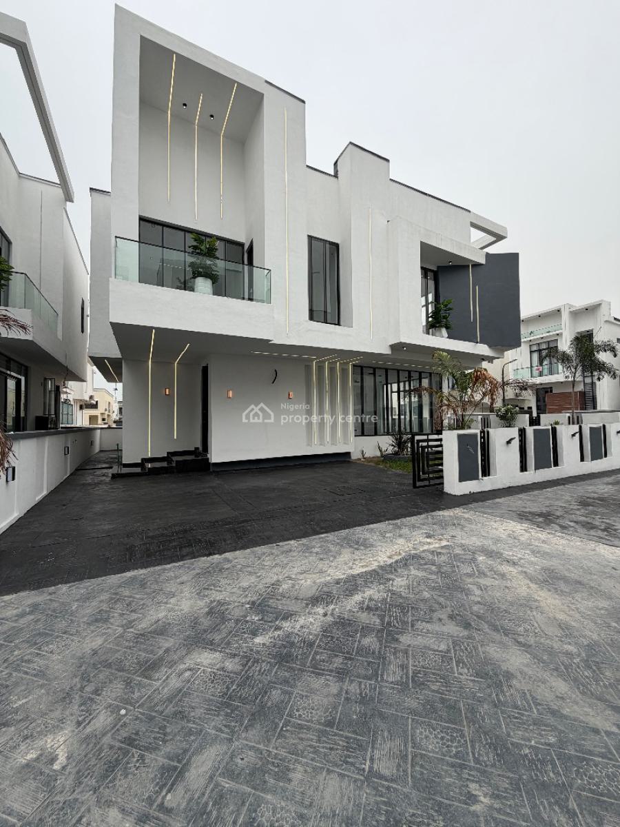 Luxury 5 Bedroom Fully Detached Duplex, Chevron, Lekki, Lagos, Detached Duplex for Sale