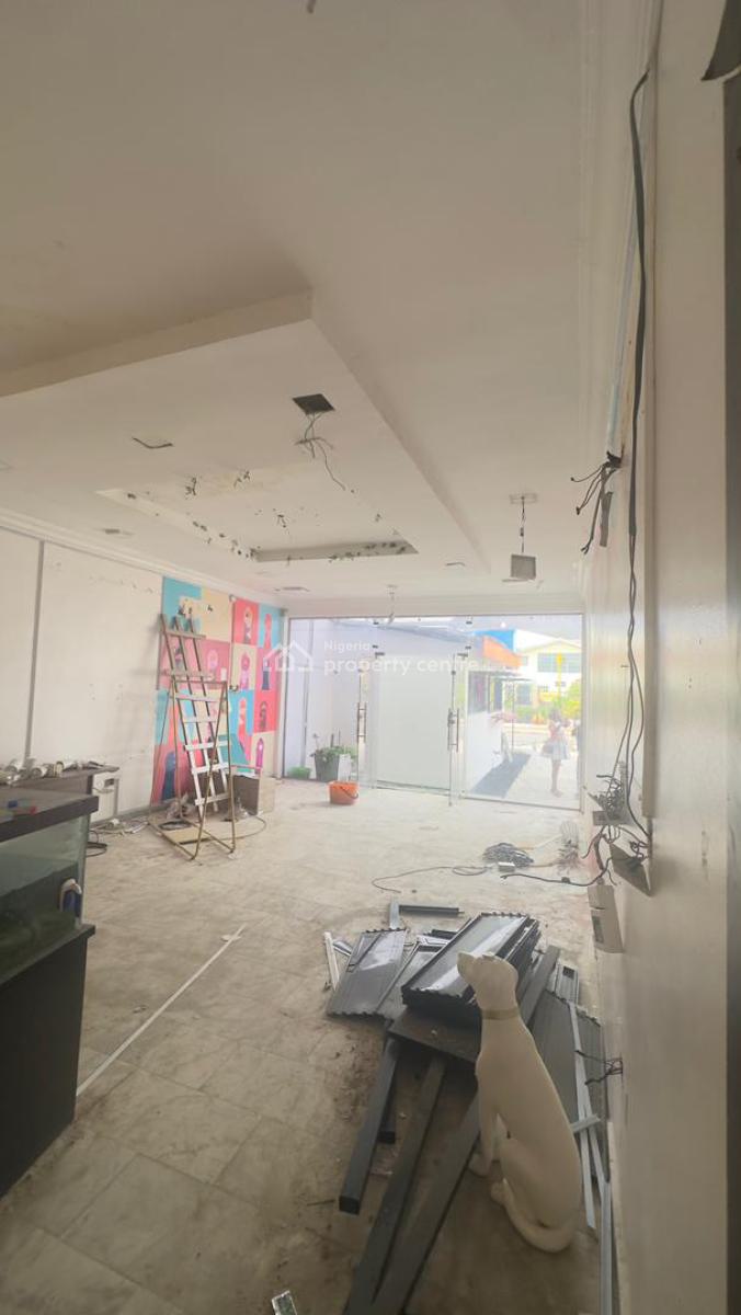 85sqm Lower Unit Commercial Space, Lekki Phase 1, Lekki, Lagos, Commercial Property for Rent