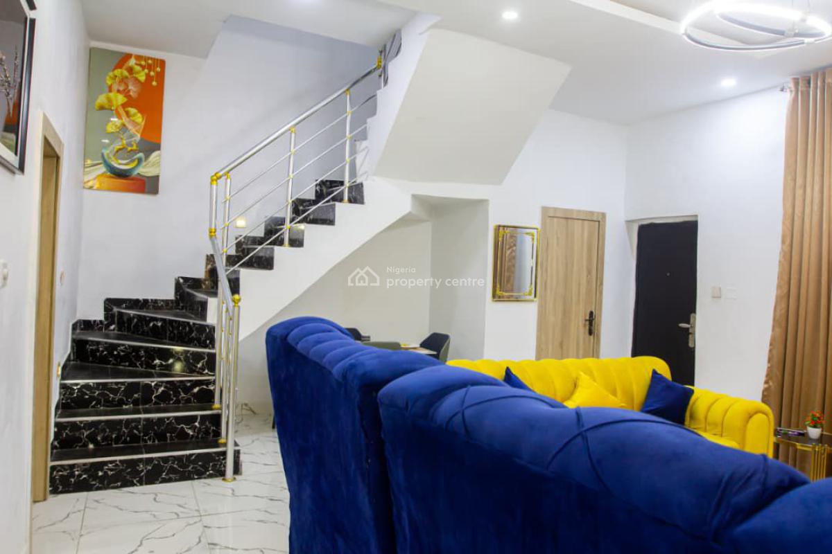 Luxuriously Furnished 4 Bedroom Terrace Duplex, Ikota, Lekki, Lagos, Terraced Duplex for Rent