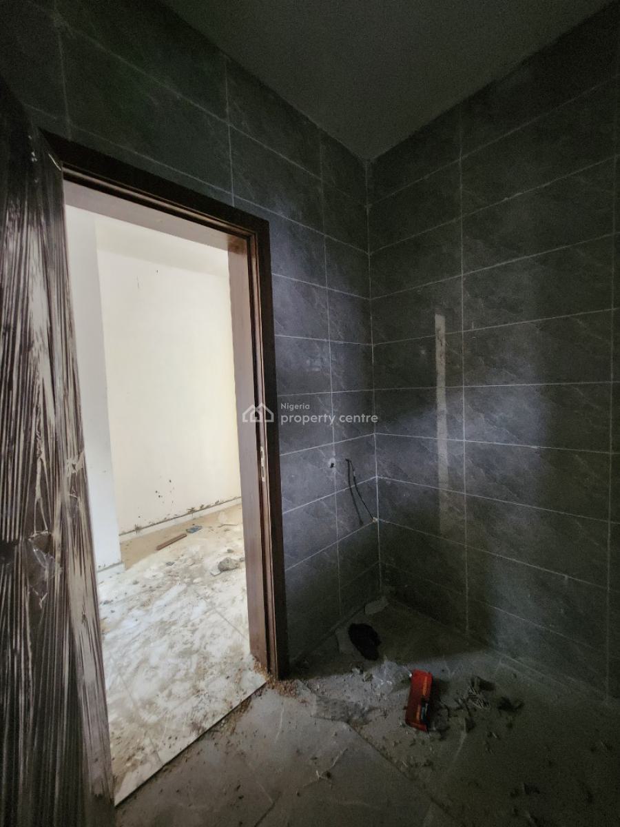 Newly Built 3 Bedrooms Terrace House with Bq, By Blanco Supermarket, Sangotedo, Ajah, Lagos, Terraced Duplex for Sale