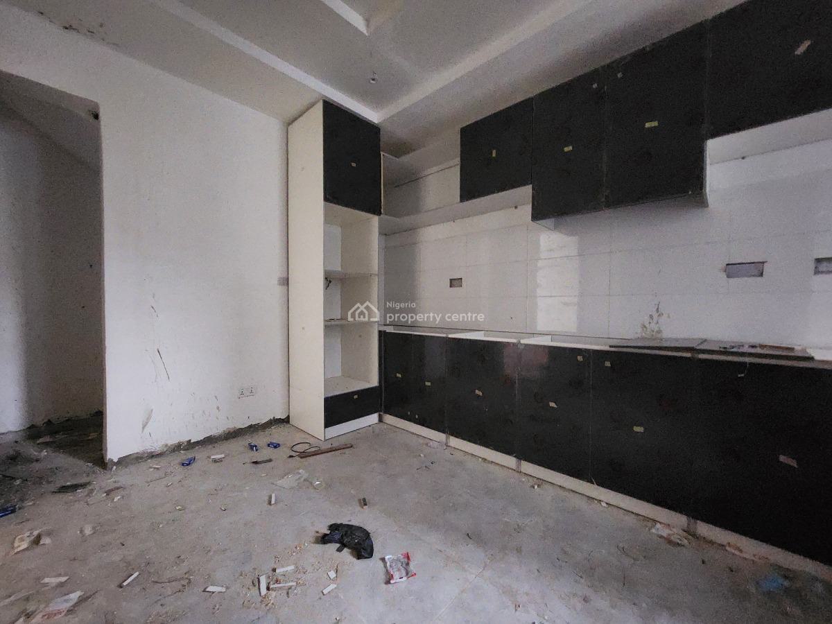 Newly Built 3 Bedrooms Terrace House with Bq, By Blanco Supermarket, Sangotedo, Ajah, Lagos, Terraced Duplex for Sale