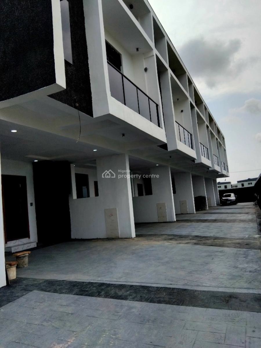 Paradise All En-suite 3-bedroom with Bq and Inverter, Ajah, Lagos, Terraced Duplex for Sale