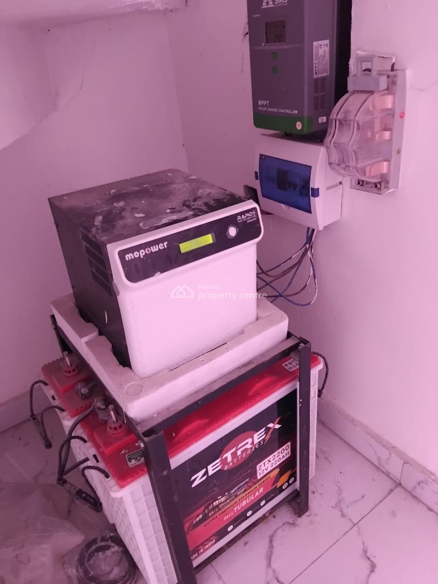 Paradise All En-suite 3-bedroom with Bq and Inverter, Ajah, Lagos, Terraced Duplex for Sale