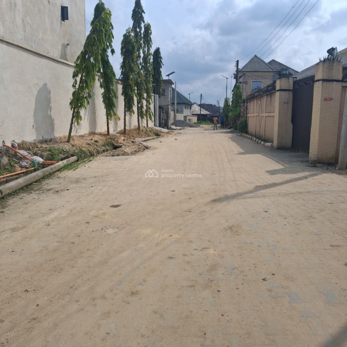 One Plot of Land, By Health Center, Eliozu, Port Harcourt, Rivers, Residential Land for Sale